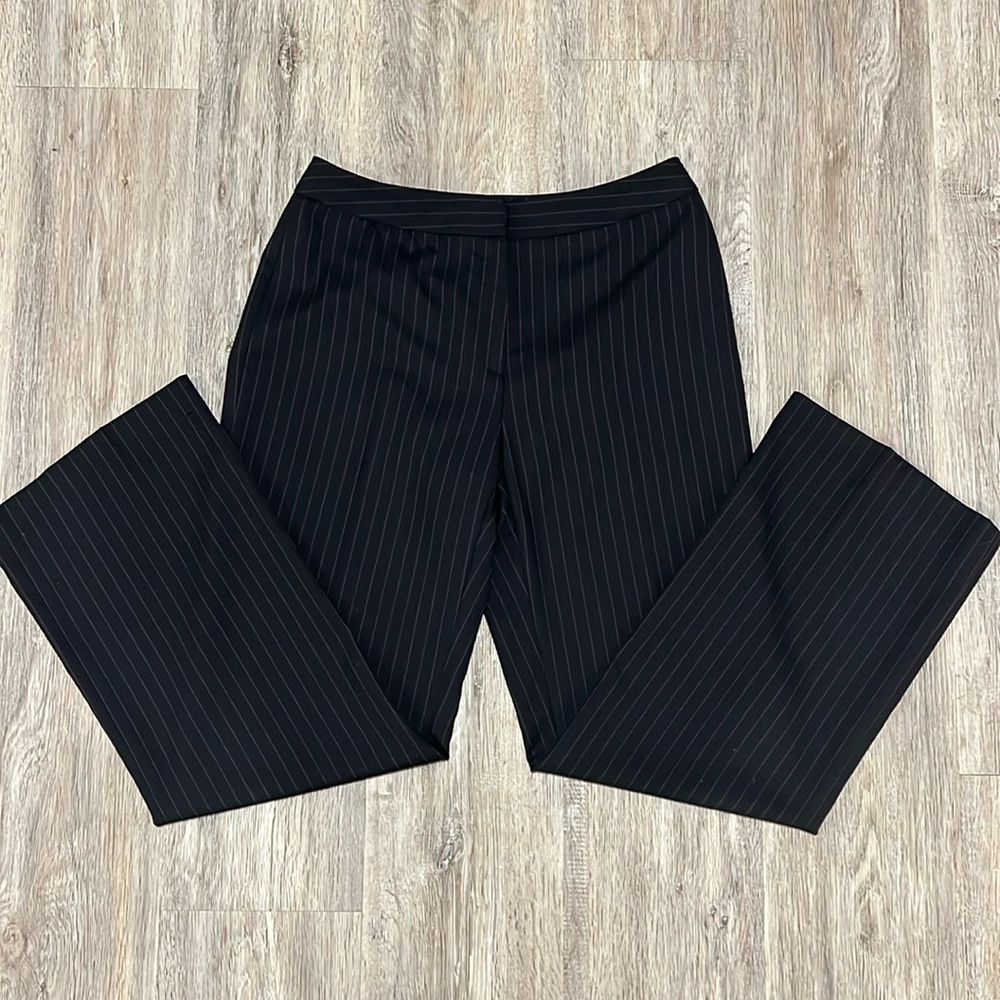 Lafayette 148 New York Pinstripe Wool Pants​​​